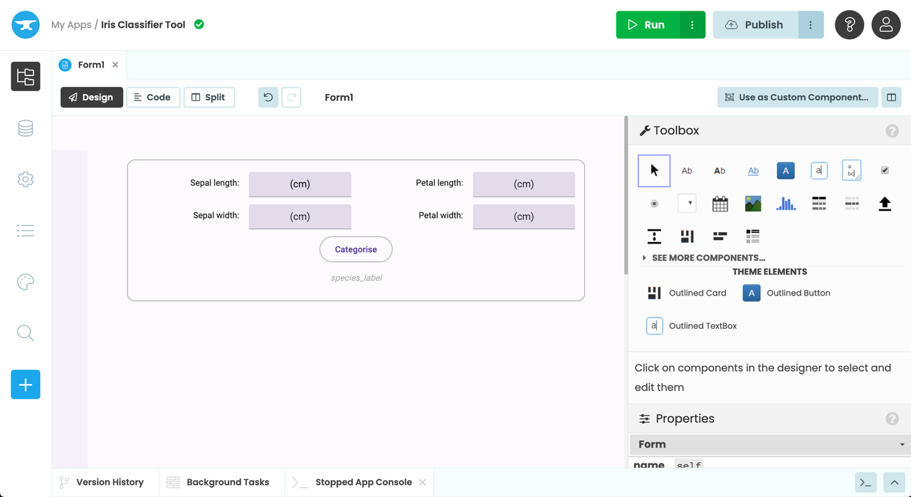 Interface of Google Colab - one of the best AI tools free online