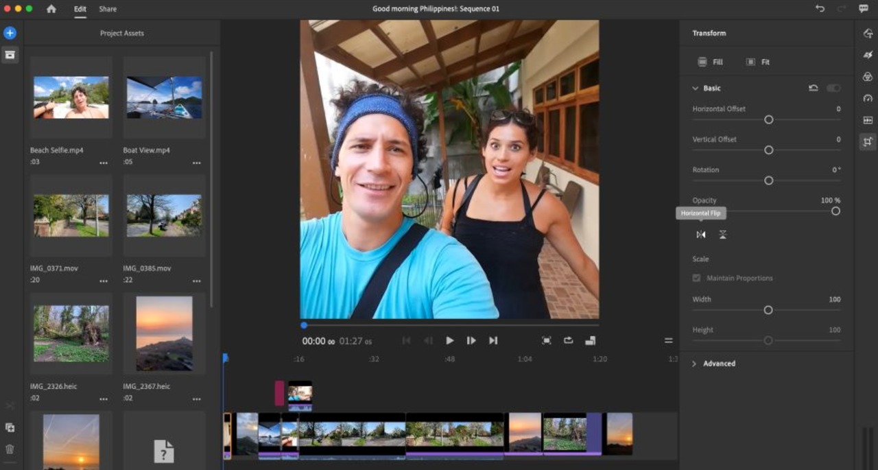 Adobe Premiere Rush is flexible Instagram video editing software