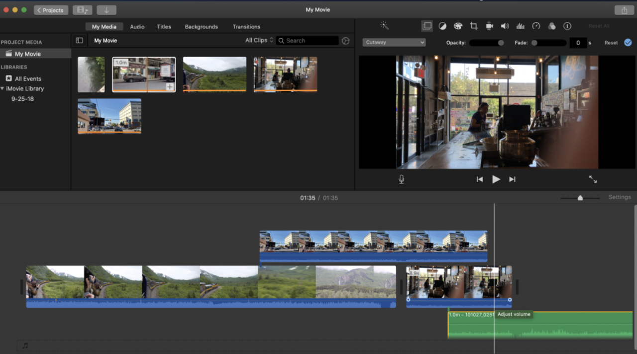 iMovie is a powerful yet user-friendly Instagram video editing software