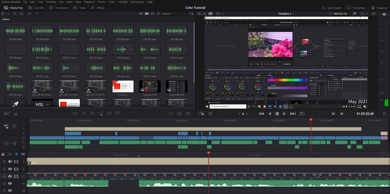 DaVinci Resolve is a professional-level video editing app