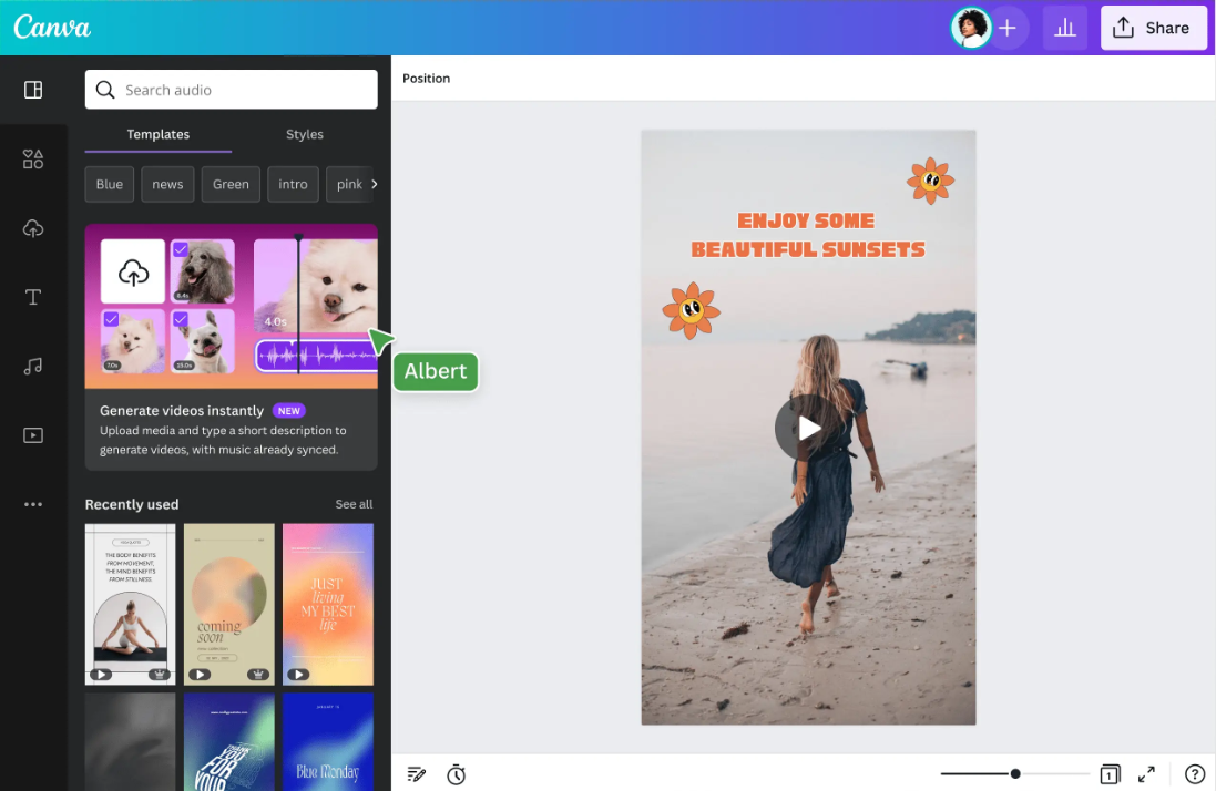 Canva simplifies Instagram video editing for small business owners