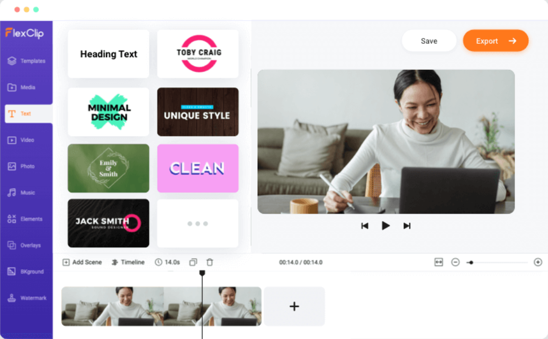 FlexClip is an intuitive online video editing platform designed for effortlessly crafting Instagram reels