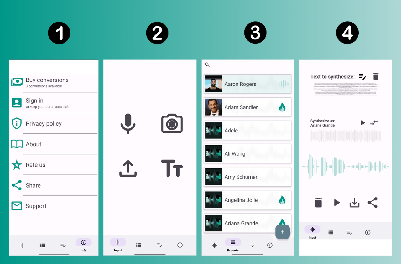 Revoice for voice cloning