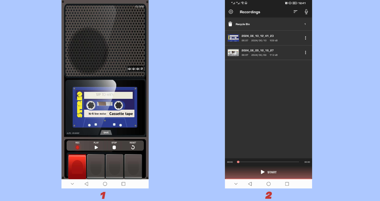 Voice Recorder & Audio Editor app