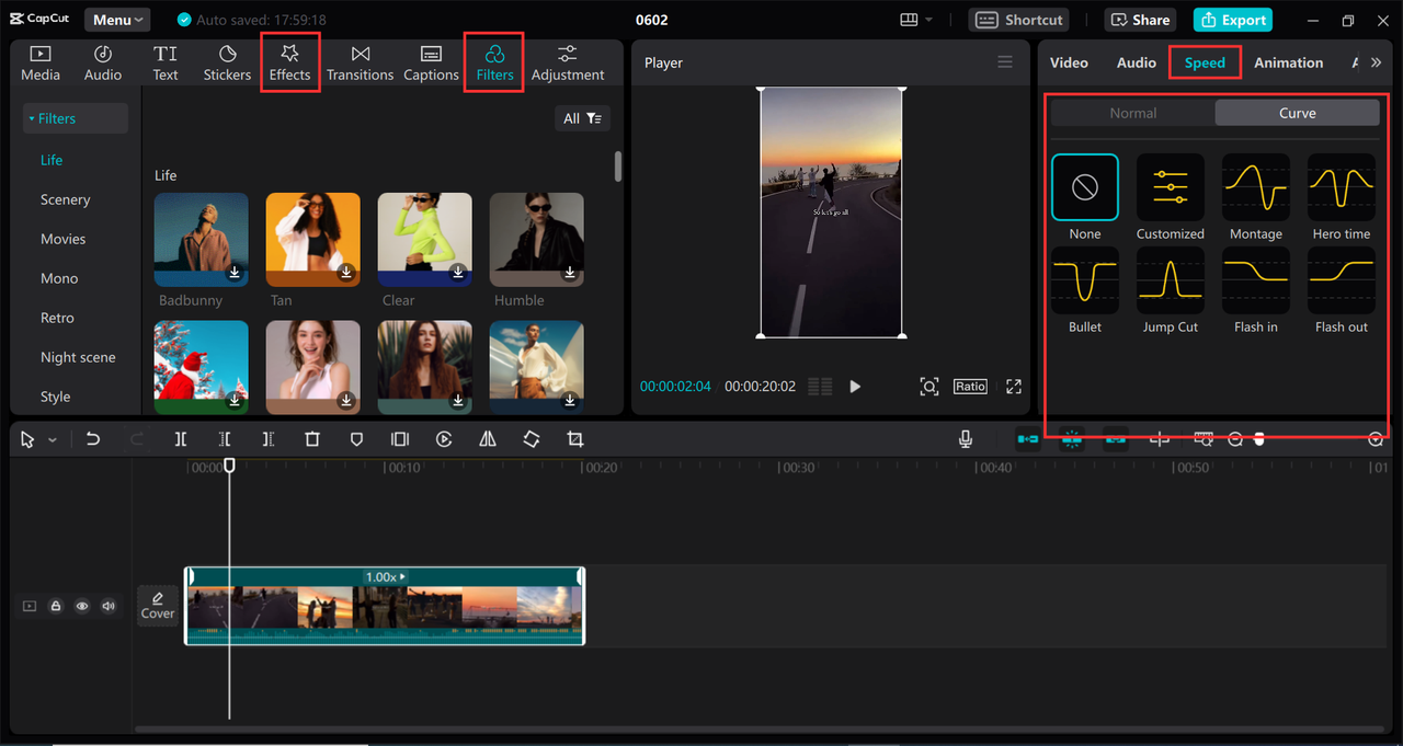 Image showing professional editing features on CapCut