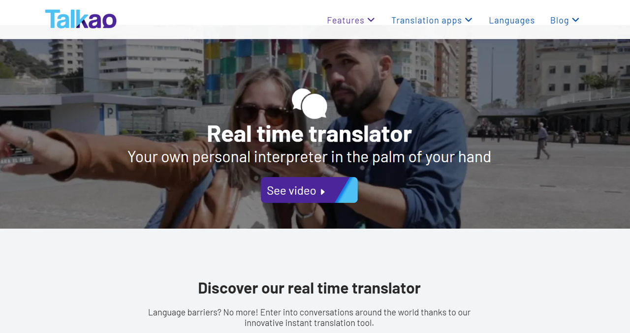  video translate online free with Talkao