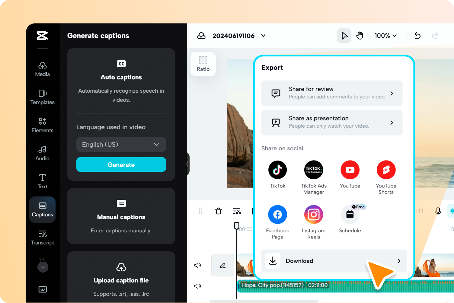 Convertir des vidéos longues en vidéos courtes par IA