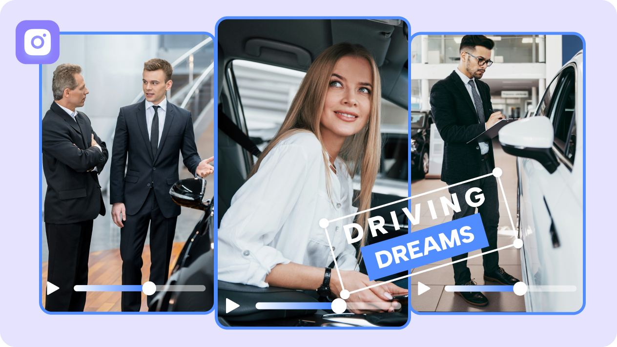 Online Auto Reel Maker for Free