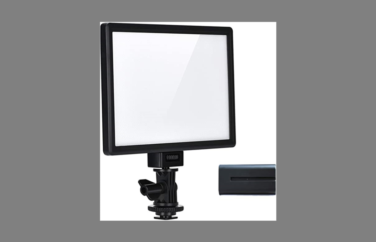 VILTROX L116T RA CRI95 Super Slim LED Light Panel for vlog lighting setup