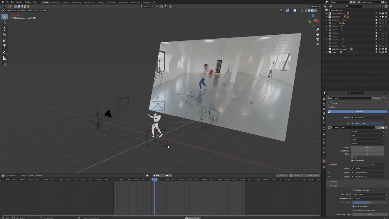 Move AI interface - one of the best software for mocap