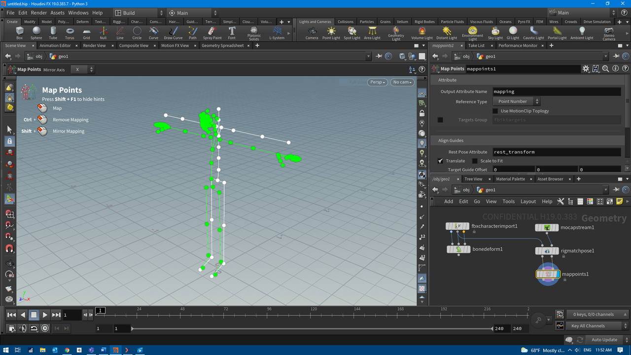 Xsens interface - excellent mocap suit