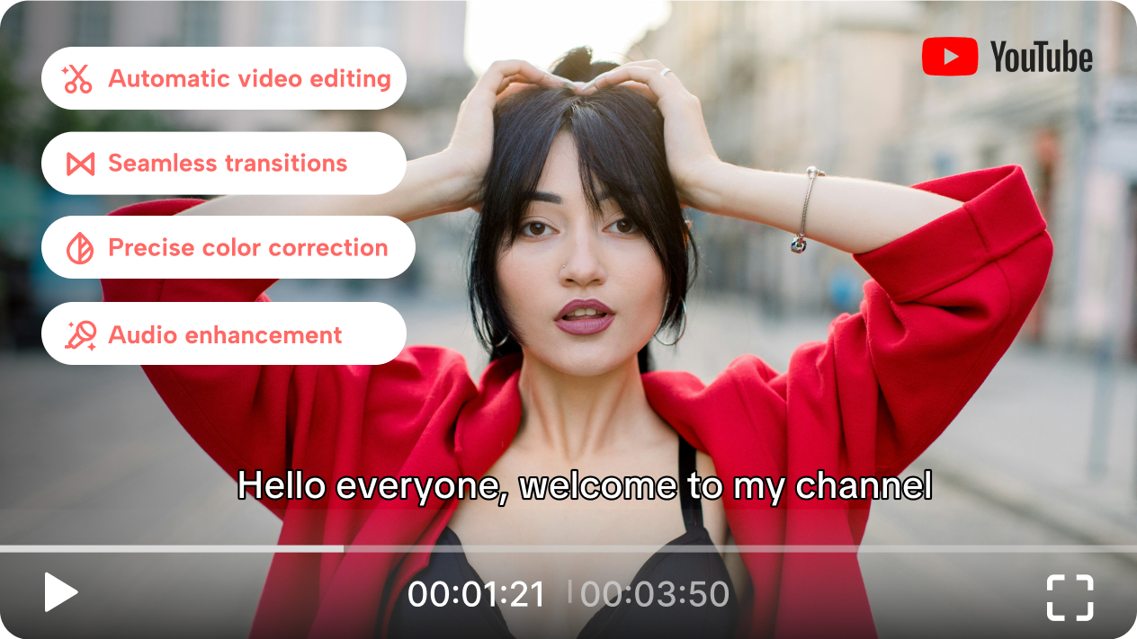 Create YouTube videos with AI editing tools 