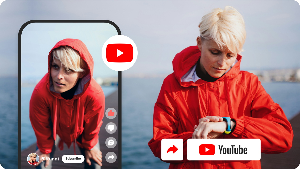 Easily share videos on YouTube 