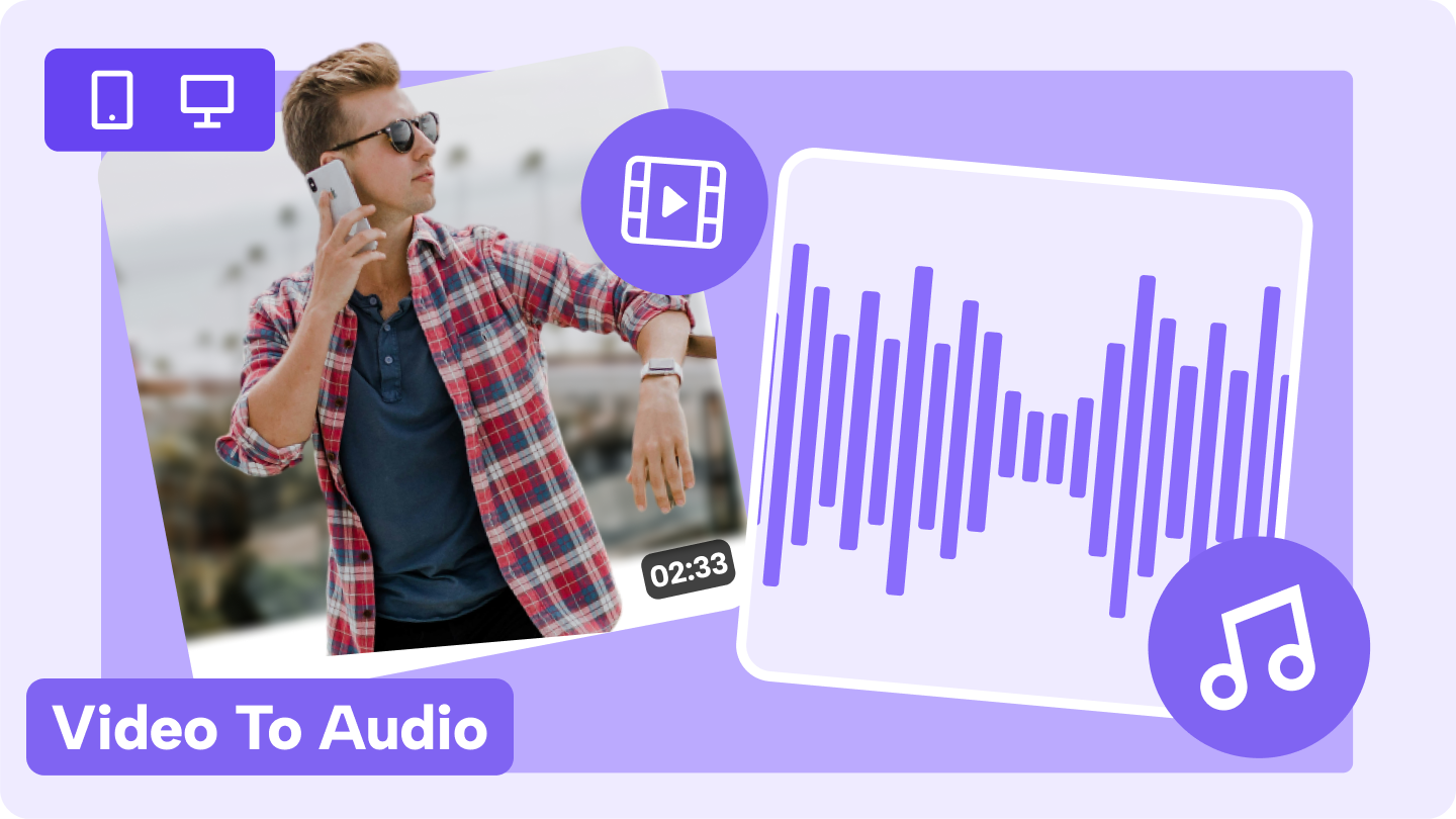 How to convert video file to audio