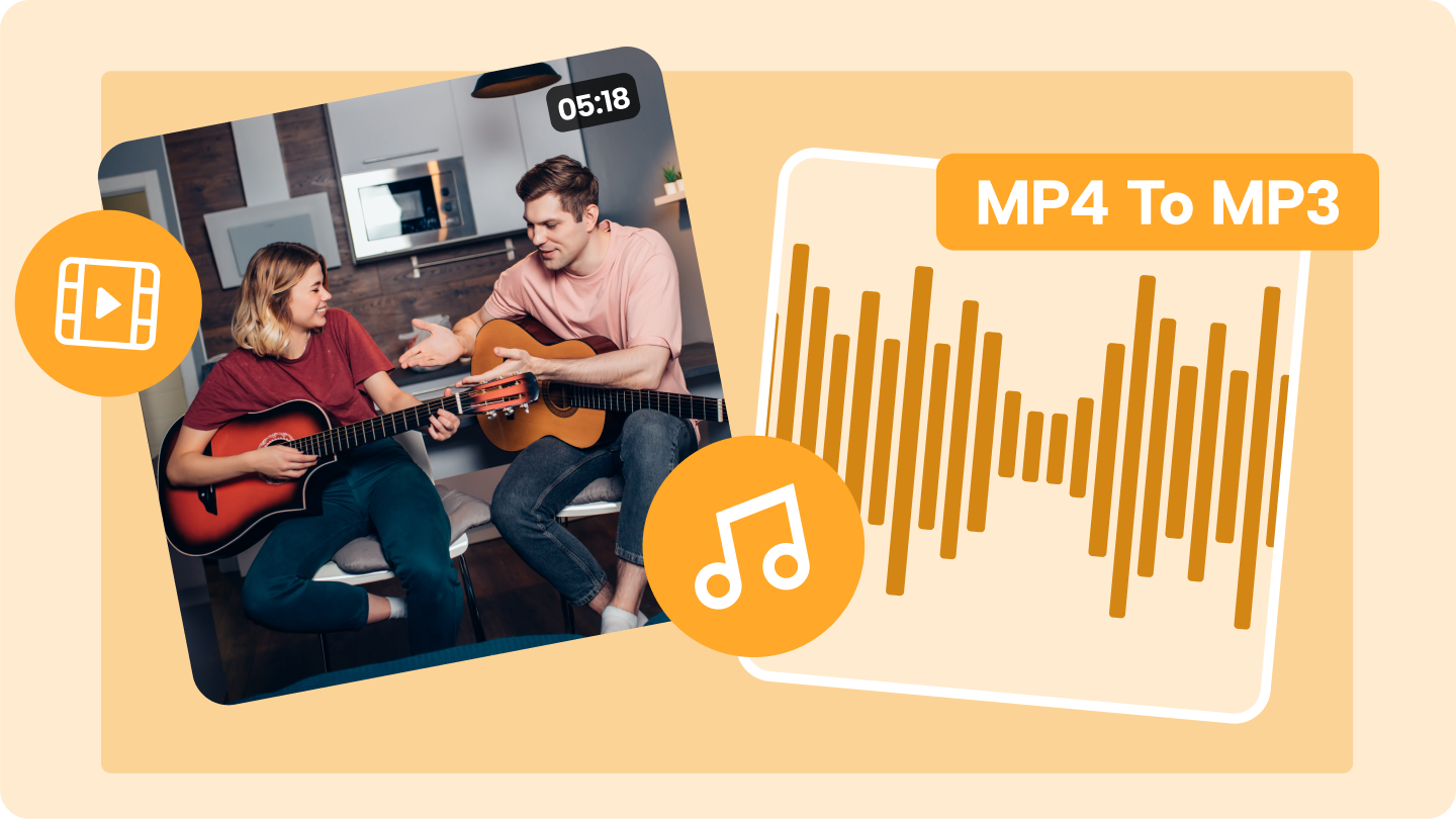 Schimbați MP4 în MP3 Online