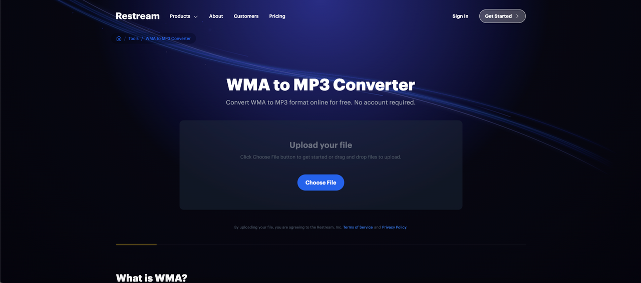 Restream wma to mp3 converter free