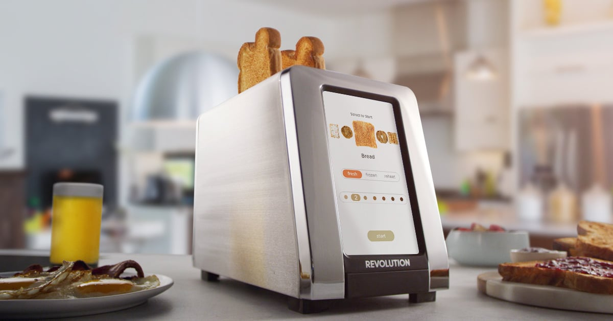 Revolution Cooking - Toaster Ad