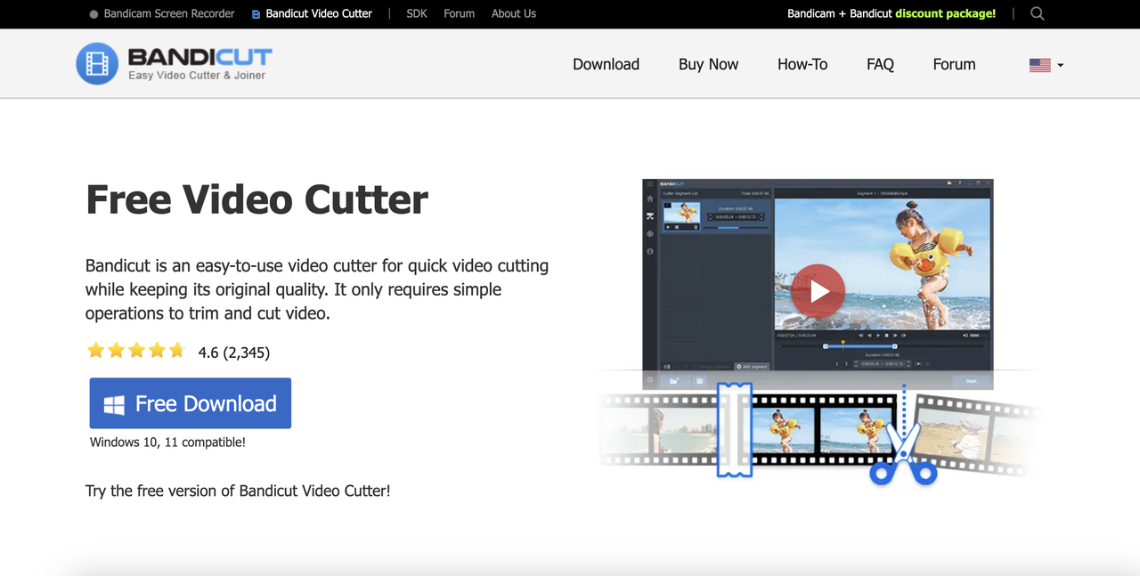 Bandicut video cutter