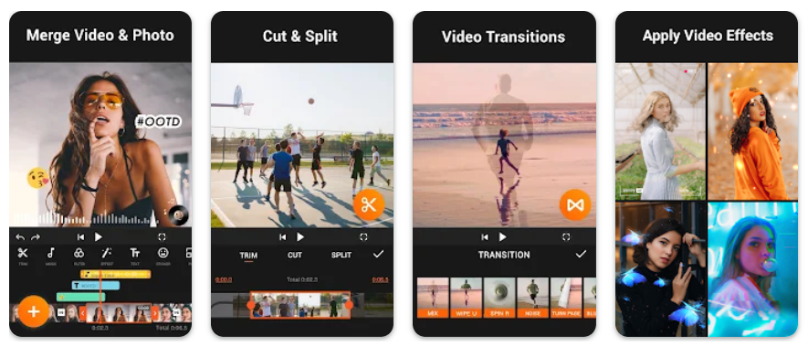 YouCut video trimmer app