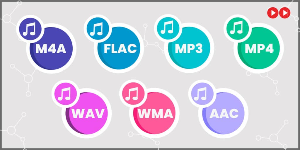 Choosing the right audio file format type