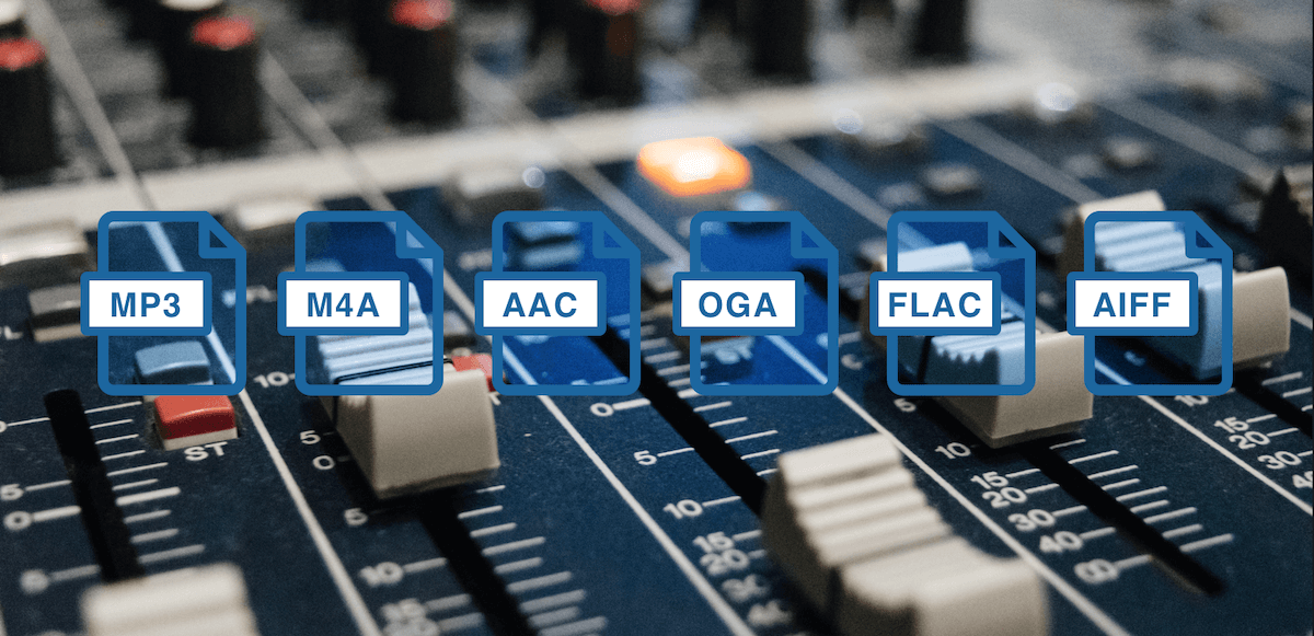 Tips to choose the best audio file format