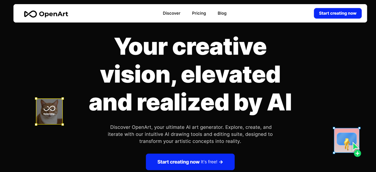 OpenArt ai draw site