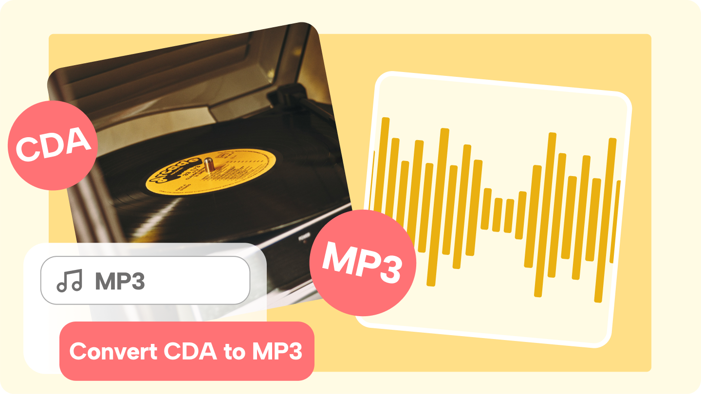 how to convert cda to mp3