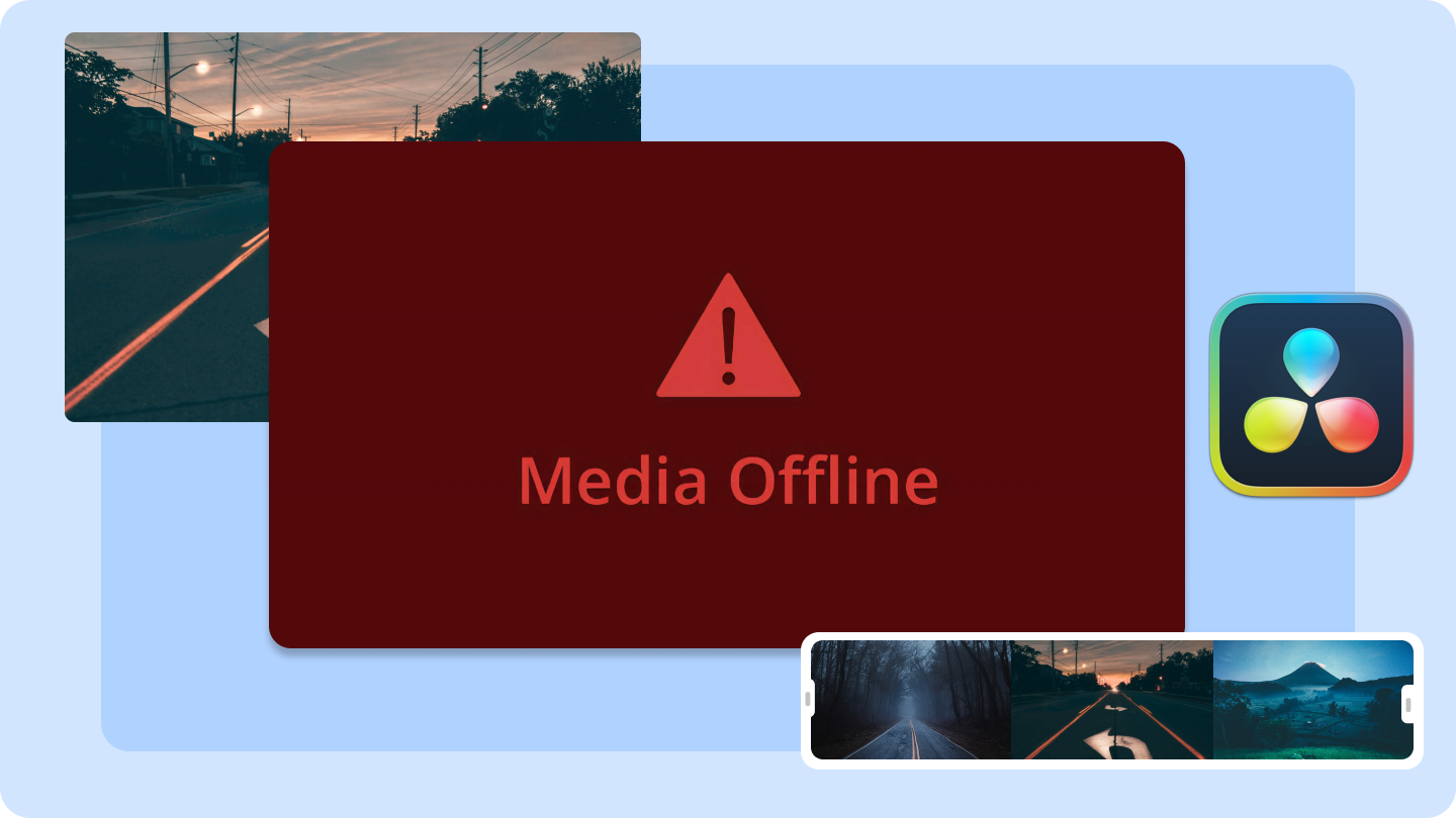 DaVinci Risolvi i media offline