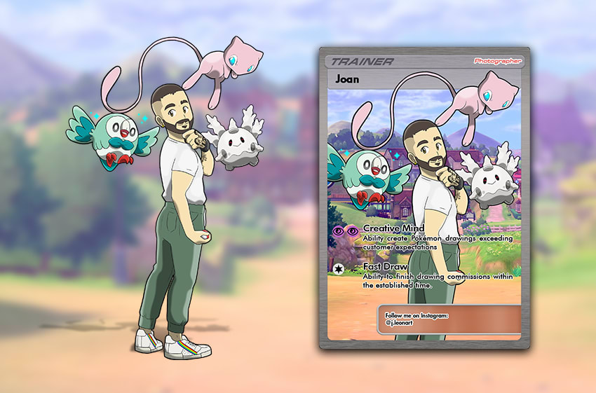 create your own Pokémon trainer cards