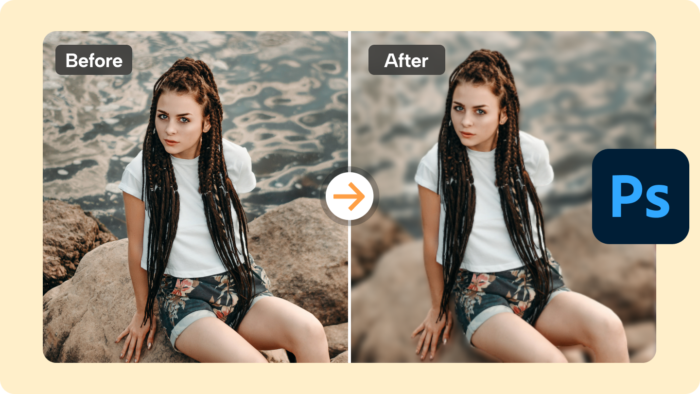 Cara Blur Latar Belakang di Photoshop