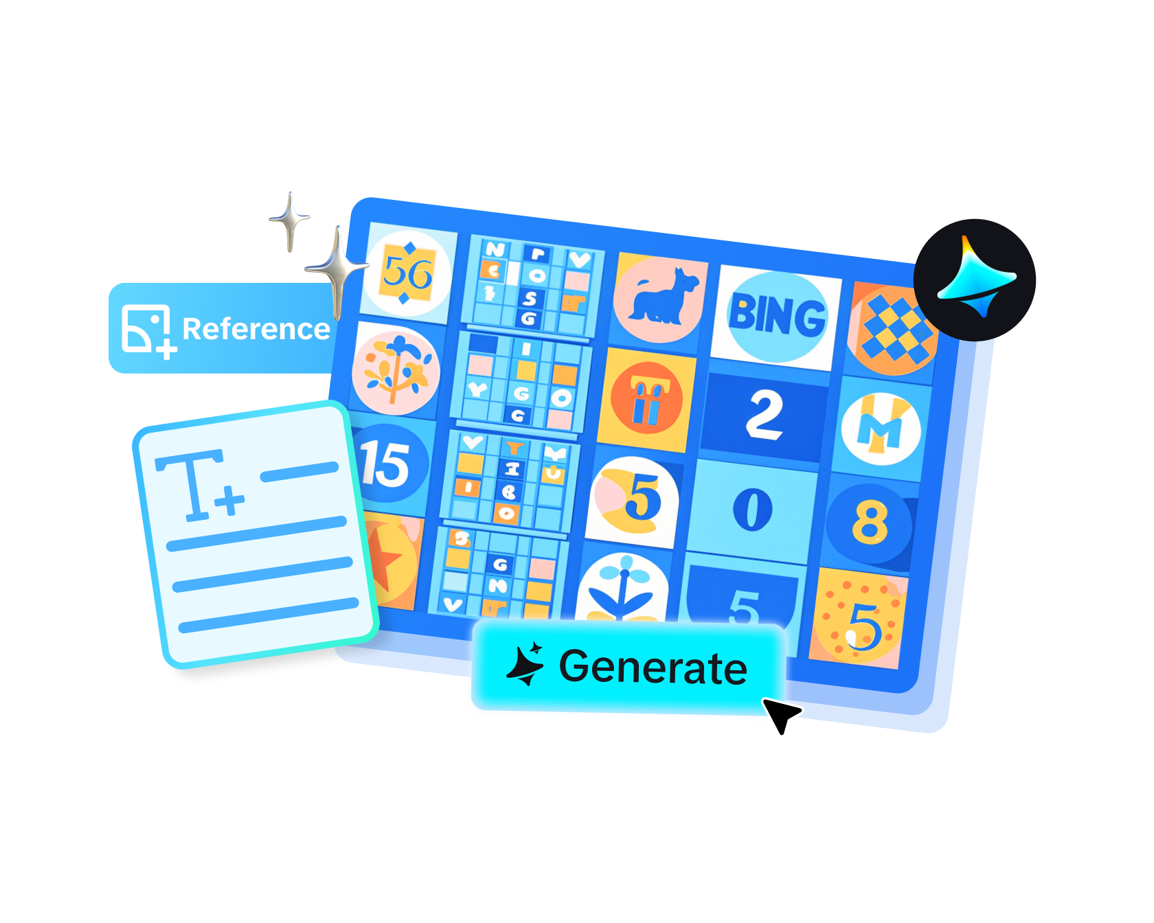 Darmowy niestandardowy generator kart Bingo