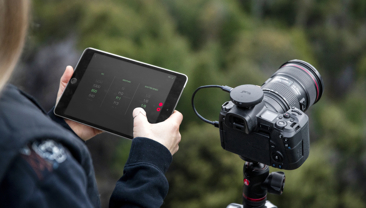 Setting camera for motion blur photography