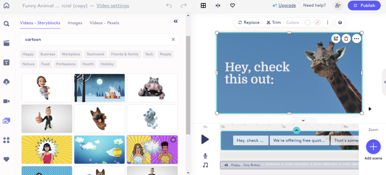 Top 5 Free Cartoon Video Makers To Make Creative Animations