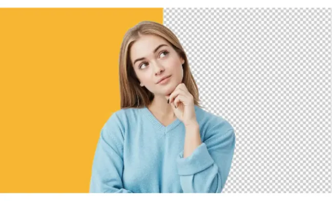 convert a picture to transparent background