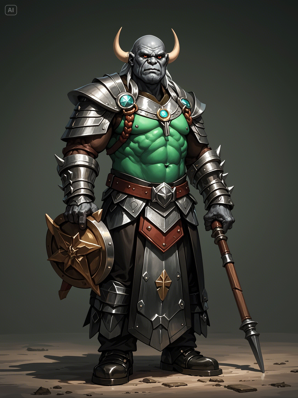 Half-Orc Paladin