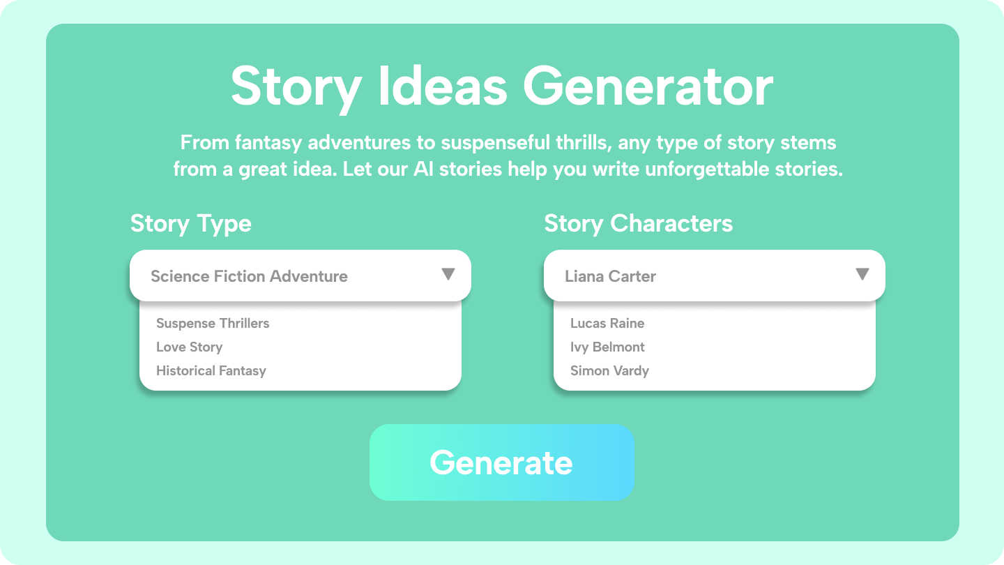 Story Ideas Generator