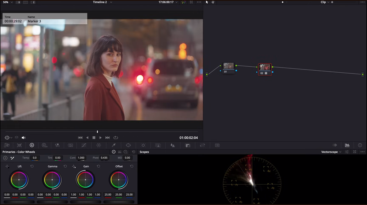 Basic color grading