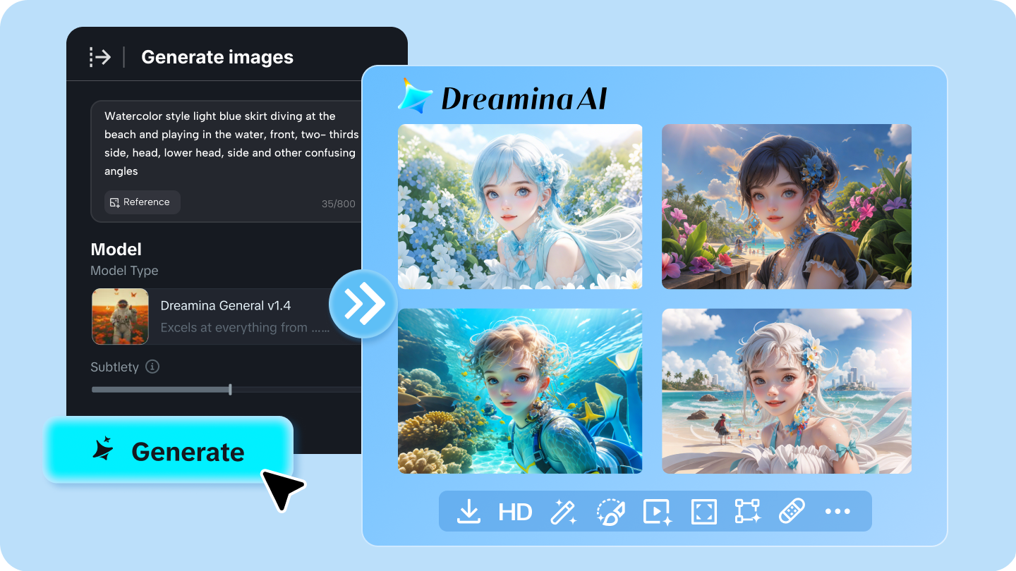 ai artwork generator libre