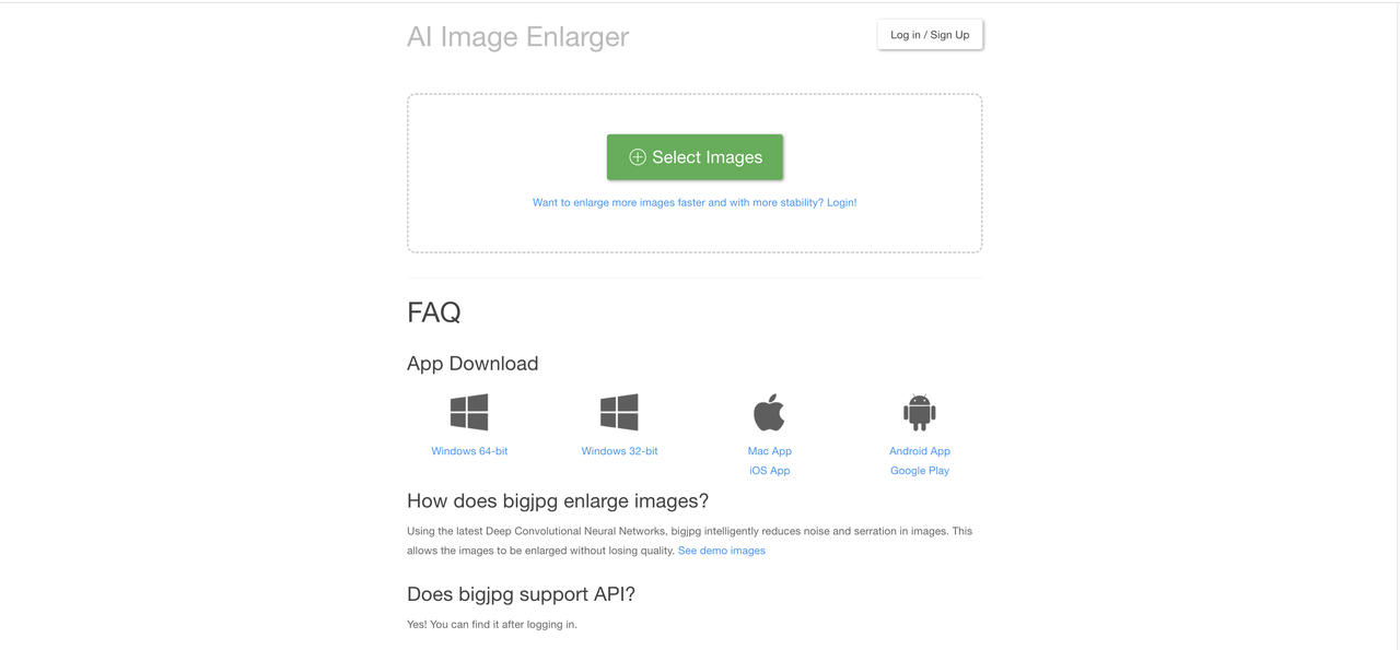 Bigjpg image enlarger online free