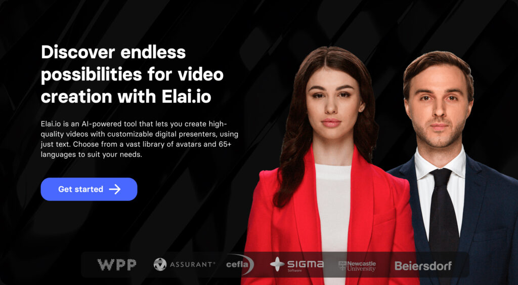 Elai.io AI avatar