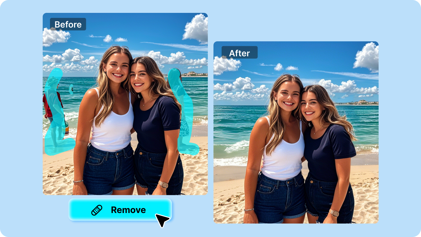 objects remover from photo