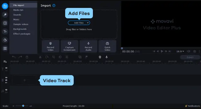 Import your video