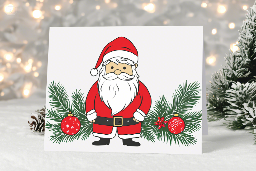 Festive card design created by Dreamina