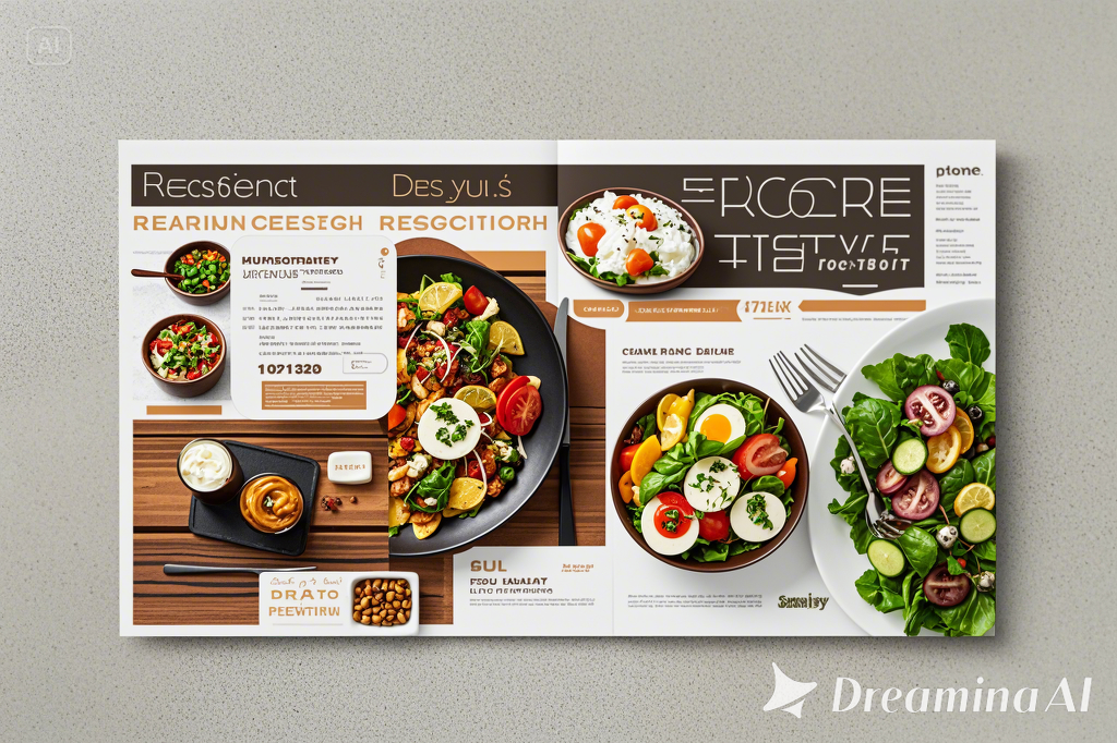 Restaurant leaflet design