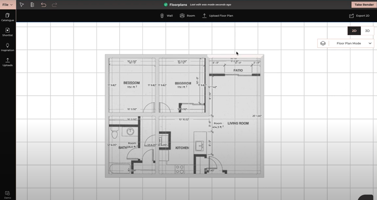 Foyr Neo's interface