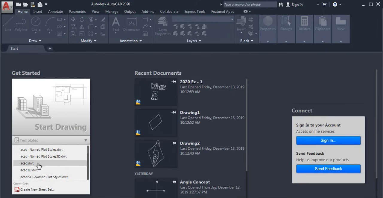 Autocad Interface