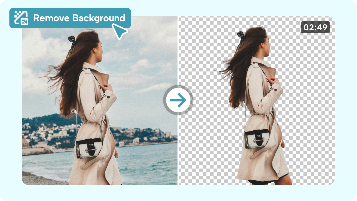 how to remove background from video