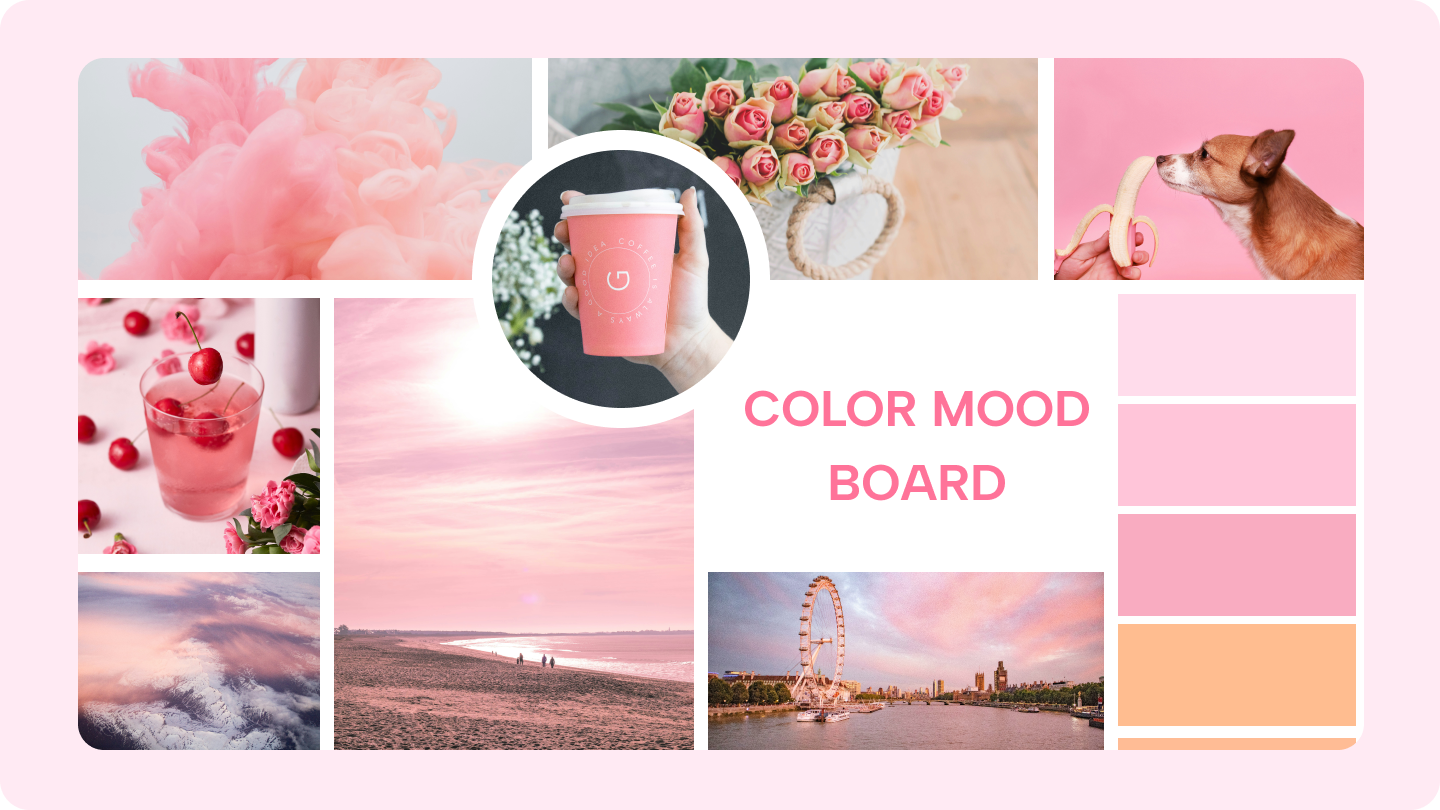 kleur moodboard