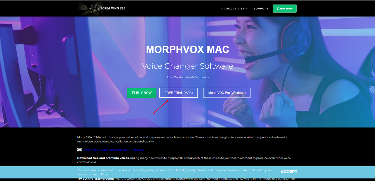 Downloading MorphVOX Pro on Mac