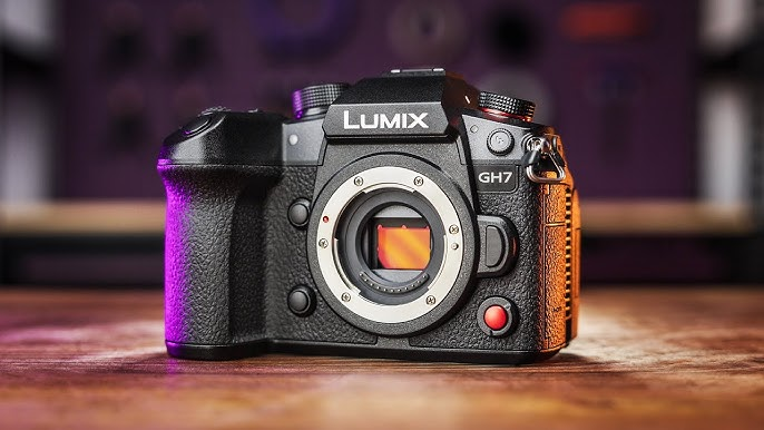 A high resolution Panasonic Lumix GH7 - a 4k camera for vlogging